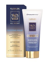 Izlīdzinošā sejas nakts maska Floslek Skin Care Expert 75 ml цена и информация | Маски для лица, патчи для глаз | 220.lv