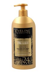 Ķermeņa pieniņš Eveline Luxury Expert 24K Gold 350 ml цена и информация | Кремы, лосьоны для тела | 220.lv