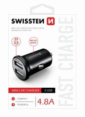 Swissten SW-CCH-ME.4.8A-B cena un informācija | Lādētāji un adapteri | 220.lv
