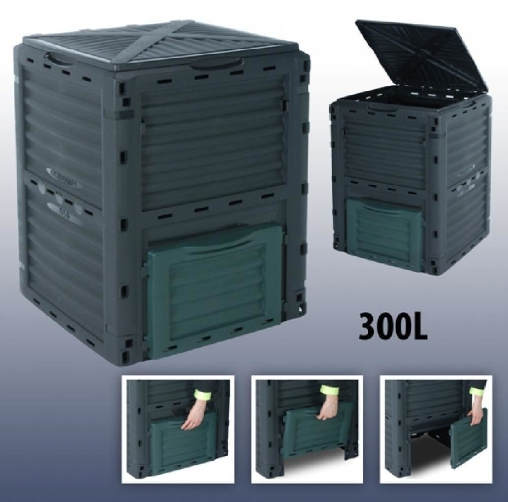 Komposta kaste, 300 L цена и информация | Komposta kastes un āra konteineri | 220.lv