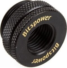 Bitspower G1/4" Carbon Black CaseTop Water-Fill SET цена и информация | Водяное охлаждение - аксессуары | 220.lv