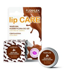 Lūpu vazelīns Floslek Lip Care 15 g, šokolādes cena un informācija | Lūpu krāsas, balzāmi, spīdumi, vazelīns | 220.lv