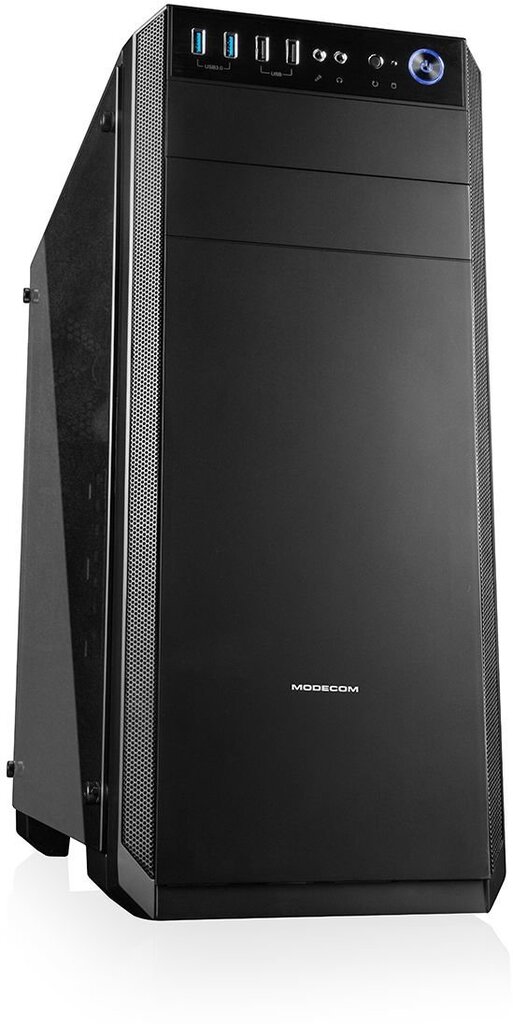 Modecom Oberon Pro Midi-Tower melns цена и информация | Datoru korpusi | 220.lv