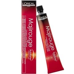 Matu krāsa L'Oreal Professionnel Majirouge 50 ml, 6.66 Dark Extra Red Blonde cena un informācija | Matu krāsas | 220.lv