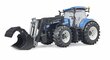 Traktors-iekrāvējs Bruder New Holland, T7.315 cena un informācija | Rotaļlietas zēniem | 220.lv