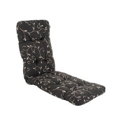 Krēsla spilvens Patio Cordoba Plus G001-07PB, melns cena un informācija | Krēslu paliktņi | 220.lv