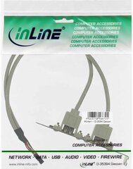 InLine USB 2.0 Slot Bracket 2x USB Type A female to 1x 10Pin Connector 35cm (33391) цена и информация | Аксессуары для корпусов | 220.lv