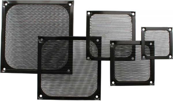 InLine Filter Anti-Dust aluminum Black (33370S) cena un informācija | Piederumi korpusiem | 220.lv