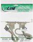 InLine Slot Bracket 2x USB 2.0 Type A female to 2x 5 Pin internal header 0.3m (33390) cena un informācija | Piederumi korpusiem | 220.lv