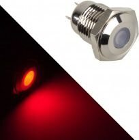 Lamptron Stainless Steel Vandal Resistant Illuminated Red button (LAMP-SW2002-S) cena un informācija | Piederumi korpusiem | 220.lv