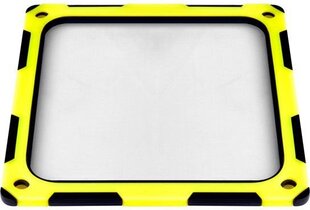 SilverStone Filtr FF124 120 мм желтый (SST-FF124BY) цена и информация | Коммутационная панель 24 порта кат. 6 UTP Lanberg PPU6-1024-B | 220.lv