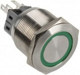 DimasTech LED Button 25mm Green (PD062) cena un informācija | Piederumi korpusiem | 220.lv