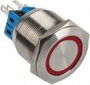 DimasTech LED Button 25mm Red (PD057) цена и информация | Piederumi korpusiem | 220.lv