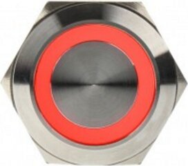 DimasTech LED Button 22mm Red (PD094) cena un informācija | Piederumi korpusiem | 220.lv