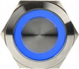 DimasTech LED Button 22mm Blue (PD091) цена и информация | Аксессуары для корпусов | 220.lv