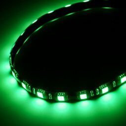 BitFenix bulbs LED Alchemy 2.0 12cm, 6 LED, Green (BFA-MAG-12GK6-RP) цена и информация | Piederumi korpusiem | 220.lv