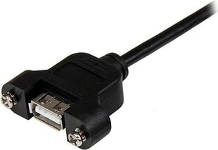 StarTech PANEL USB A(F) (USBPNLAFAM1) цена и информация | Коммутационная панель 24 порта кат. 6 UTP Lanberg PPU6-1024-B | 220.lv