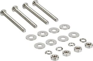 InLine Fan Screws Set for 25mm Fan (33371A) цена и информация | Коммутационная панель 24 порта кат. 6 UTP Lanberg PPU6-1024-B | 220.lv