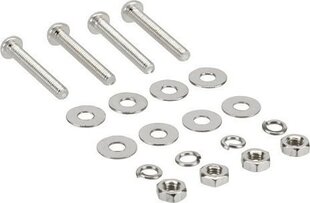 InLine Fan Screws Set for 15mm Fan (33371B) цена и информация | Коммутационная панель 24 порта кат. 6 UTP Lanberg PPU6-1024-B | 220.lv