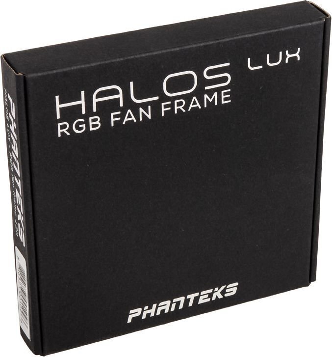 PHANTEKS Aluminum Halos fan frame, 140mm, RGB LED (PH-FF140RGBA_BK01) cena un informācija | Piederumi korpusiem | 220.lv