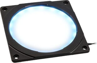 PHANTEKS rama wentylatora Halos, 120mm, RGB LED (PH-FF120RGBP_BK01) cena un informācija | Piederumi korpusiem | 220.lv
