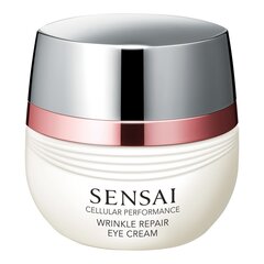 Pretgrumbu acu krēms Kanebo Sensai Sensai Wrinkle Repair 15 ml cena un informācija | Acu krēmi, serumi | 220.lv