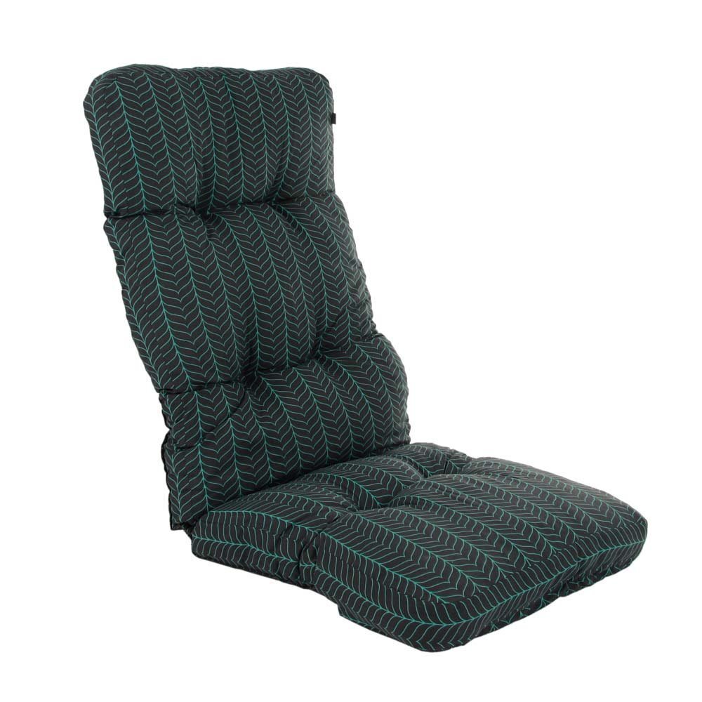 Spilvens krēslam Patio Cordoba H021-06PB, melns cena un informācija | Krēslu paliktņi | 220.lv