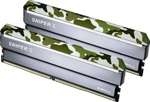 G.Skill Sniper X DDR4, 2x16GB, 3200MHz, CL16 (F4-3200C16D-32GSXFB) цена и информация | Оперативная память (RAM) | 220.lv