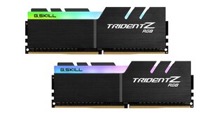 G.Skill Trident Z RGB DDR4, 2x8GB, 4000MHz, CL17 (F4-4000C17D-16GTZR) cena un informācija | Operatīvā atmiņa (RAM) | 220.lv