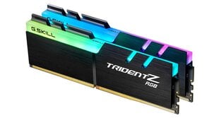 G.Skill Trident Z RGB DDR4, 2x8GB, 4000MHz, CL17 (F4-4000C17D-16GTZR) cena un informācija | Operatīvā atmiņa (RAM) | 220.lv