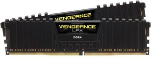 Corsair Vengeance LPX, DDR4, 2x16GB, 3000MHz, CL16 (CMK32GX4M2D3000C16) цена и информация | Оперативная память (RAM) | 220.lv