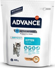 Advance Kitten для котят с курицей и рисом, 0,4 кг цена и информация | Сухой корм для кошек | 220.lv