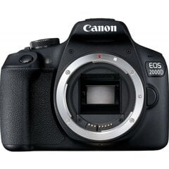 Фотоаппарат Canon EOS 2000D Body цена и информация | Цифровые фотоаппараты | 220.lv