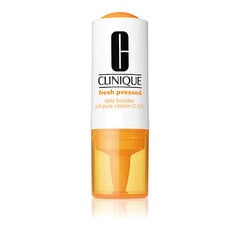 Эмульсия для укрепления кожи Clinique Fresh Pressed Daily Booster With Pure Vitamin C 10% 4x8.5 мл цена и информация | Сыворотки для лица, масла | 220.lv