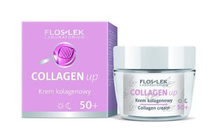 Sejas krēms nobrieduši ādai Floslek Collagen Up 50+ 50 ml cena un informācija | Sejas krēmi | 220.lv