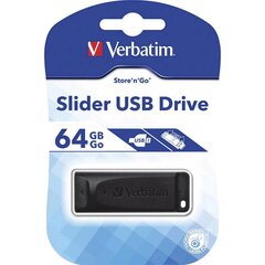 Flesh atmiņa Verbatim 64GB cena un informācija | USB Atmiņas kartes | 220.lv