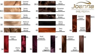 Matu krāsa Joanna Multi Cream Color 100 ml, 41 Chocolate Brown cena un informācija | Matu krāsas | 220.lv