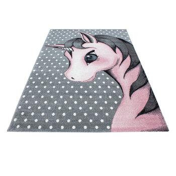 Bērnu paklājs Kids Pink 0590, 80x150 cm cena un informācija | Paklāji | 220.lv