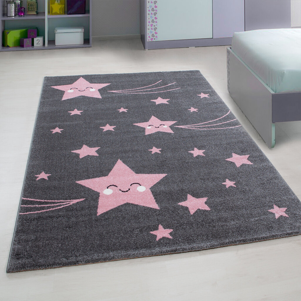 Bērnu paklājs Kids Pink 0610, 80x150 cm цена и информация | Paklāji | 220.lv