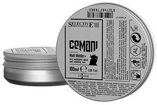 Modelēšanas vasks ar matētu efektu Selective Professional Cemani Matt Molder 100 ml цена и информация | Средства для укладки волос | 220.lv