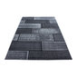 Paklājs Plus Black 8007, 80x300 cm cena un informācija | Paklāji | 220.lv