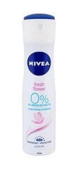 Izsmidzināms dezodorants Nivea Fresh Flower 48H 150 ml цена и информация | Дезодоранты | 220.lv