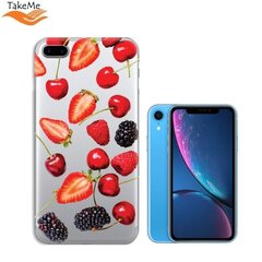 Чехол TakeMe для Apple iPhone XR, черный цена и информация | Чехлы для телефонов | 220.lv