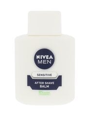 Balzams pēc skūšanās Nivea Men Sensitive After Shave Balm vyrams 100 ml цена и информация | Косметика и средства для бритья | 220.lv