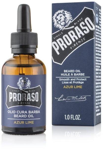 Eļļa bārdai Proraso Azur Lime, 30 ml cena un informācija | Skūšanās piederumi, kosmētika | 220.lv