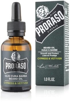 Масло для бороды Proraso Cypress & Vetyver, 30мл цена и информация | Косметика и средства для бритья | 220.lv