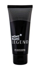 Dušas želeja Mont Blanc Legend vīriešiem 100 ml cena un informācija | Parfimēta vīriešu kosmētika | 220.lv