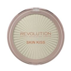 Spīdumu nodrošinošs līdzeklis Makeup Revolution London Skin Kiss Highlighter 14 g cena un informācija | Bronzeri, vaigu sārtumi | 220.lv