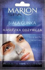 Attīroša sejas maska ar baltu mālu Marion SPA 8 g cena un informācija | Sejas maskas, acu maskas | 220.lv