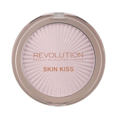 Spīdumu nodrošinošs līdzeklis Makeup Revolution London Skin Kiss Highlighter 14 g cena un informācija | Bronzeri, vaigu sārtumi | 220.lv